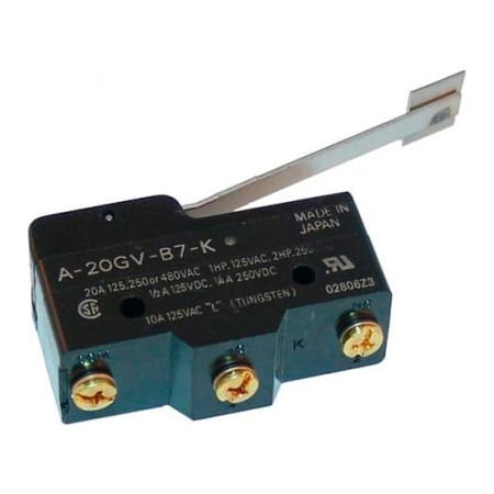 Allpoints Allpoints 42-1236 Micro Lever Door Switch Assembly - 125V/250V 421236